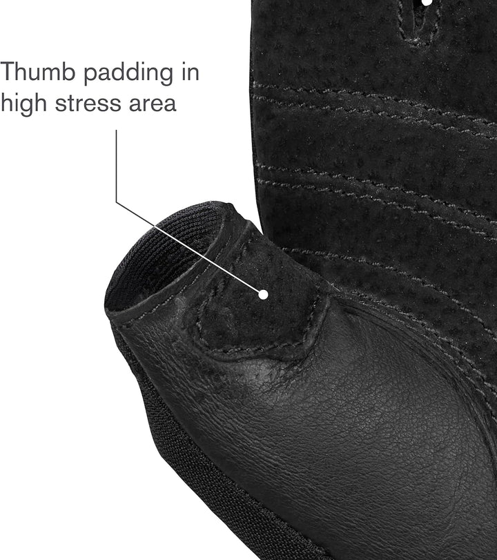 Harbinger Pro Gloves, Lightweight and Flexible Gloves with Enhanced Breathability for Moderate Lifti