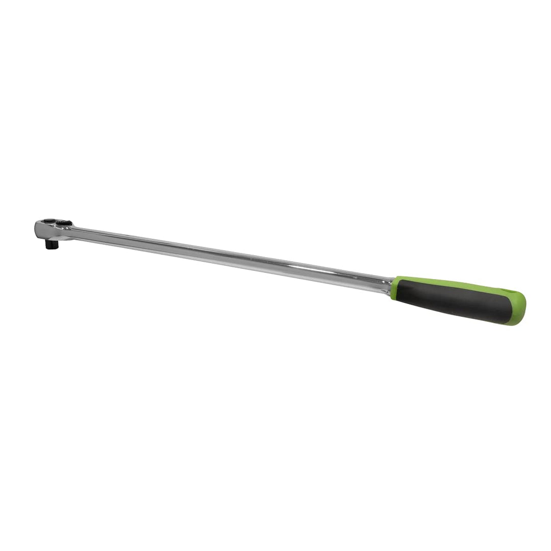 Sealey S01207 Ratschenschlüssel, 1,27 cm Vierkantantrieb, Ex Langer Birnenkopf, Klapp-Rückseite