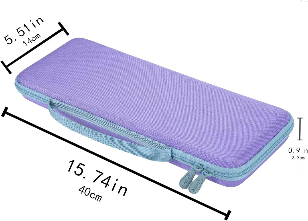 Aenllosi Hart Tragen Tasche Hülle für Logitech POP ICON Combo/Pop Keys Mechanische kabellose Tastatu