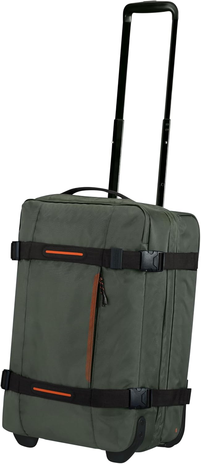 American Tourister Urban Track, Reisetasche mit 2 Rollen, 55 cm, 55 L, Grün (Dark Khaki) Grün (Dark