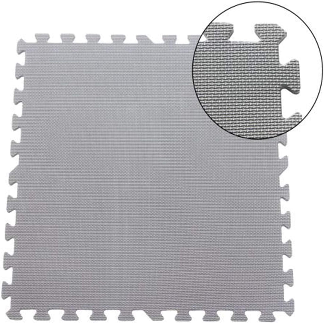 Sporttrend 24® 18 Schutzmatten + 36 Randstücke in schwarz und weiteren Farben 30x30x1 cm | Bodenschu