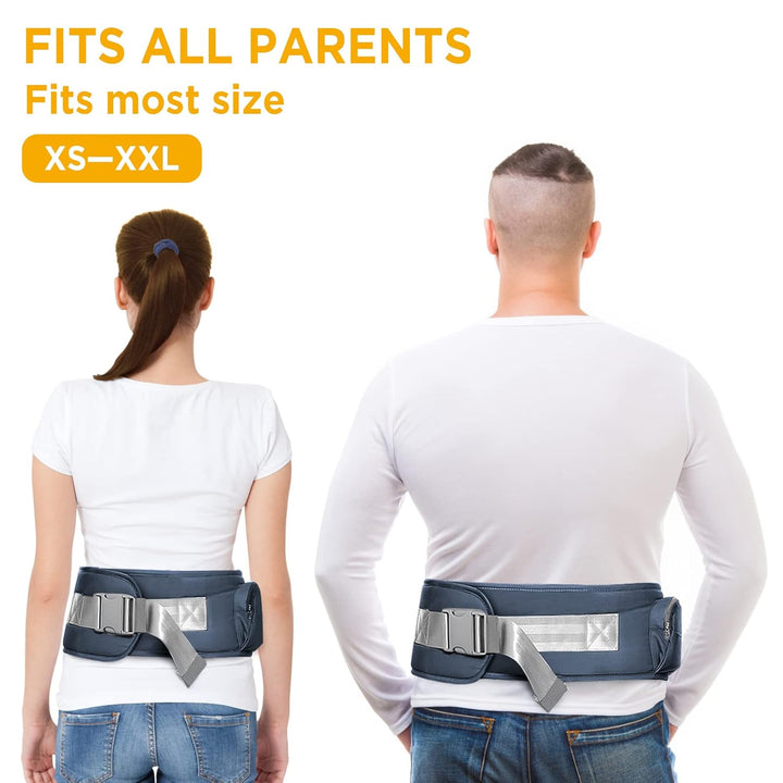 GAGAKU Baby Hüftsitz Leichte Taille Hocker 4 Tragepositionen für Kinder 0-36 Monate Neugeborenes - D