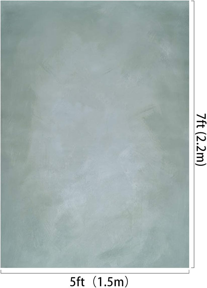 Kate Photo Studio Hintergrund hellgrün 1,5x2,2m/5x7ft Kunst strukturierte Fotografie Hintergrund Mag