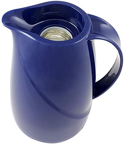 Helios Wave Isolierkanne, Kunststoff, dunkelblau, 1,5 Liter Dunkelblau 1,5 Liter, Dunkelblau 1,5 Lit