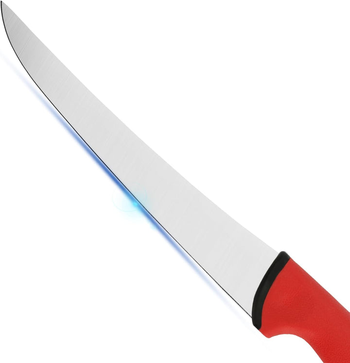 YOUSUNLONG Filetiermesser - Ausbeinmesser 152mm - Flexibles Verarbeitungsmesser mit gebogener Klinge