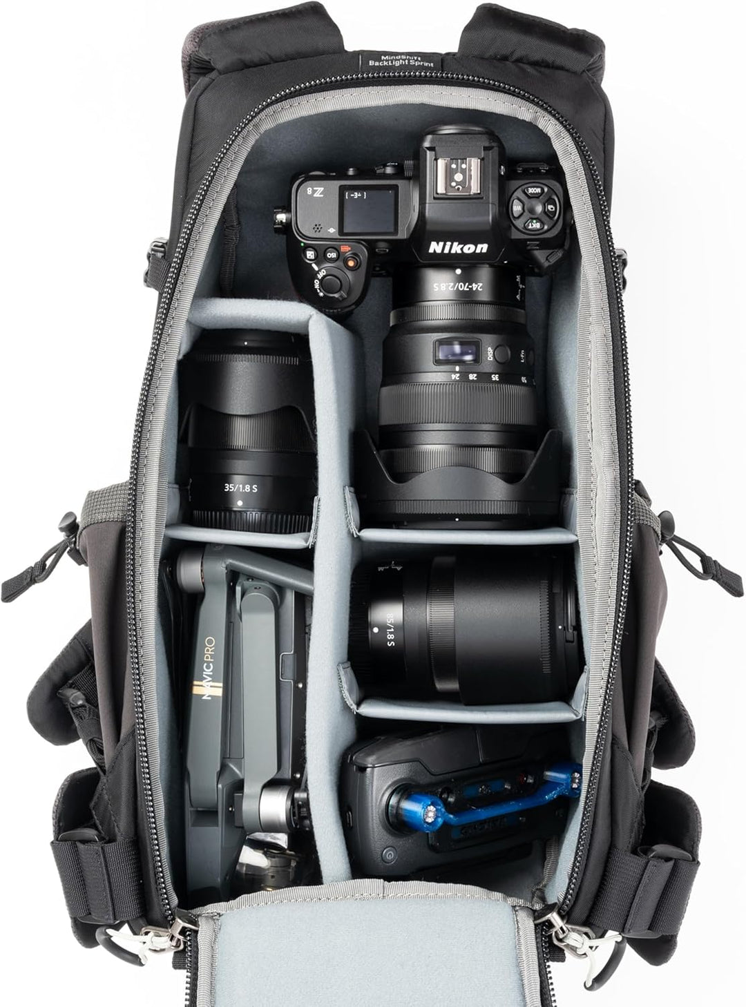 Think Tank Parent Foto and BackLight backpacks Slate Black 15L, Slate Black 15L