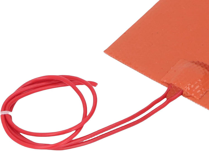 SEAFRONT Silikon Heizkissen, 12V 60W Flexible Heizmatte mit Ni Cr Legierungsdraht für Industrieanlag