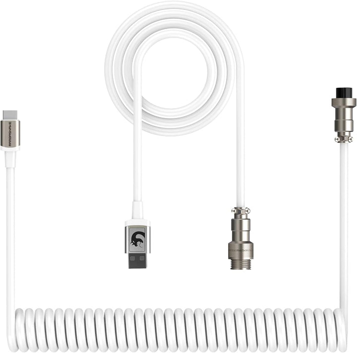 Computer-Gaming-Tastaturkabel, kundenspezifisches gewickeltes Fliegerkabel für mechanische Tastatur,