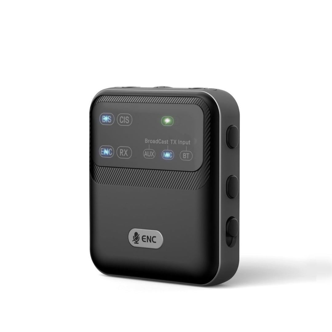 LICAEVEY Bluetooth 6.0 -Senderempfänger für SBC AAC LC3 ENC Broadcast Sound Adapter, Audioadapter mi