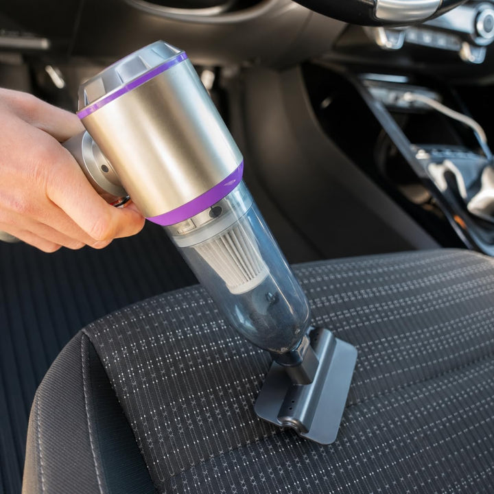 BERGER RoadDust Akku-Handstaubsauger | USB-C Mini-Sauger für Auto &amp; Camping