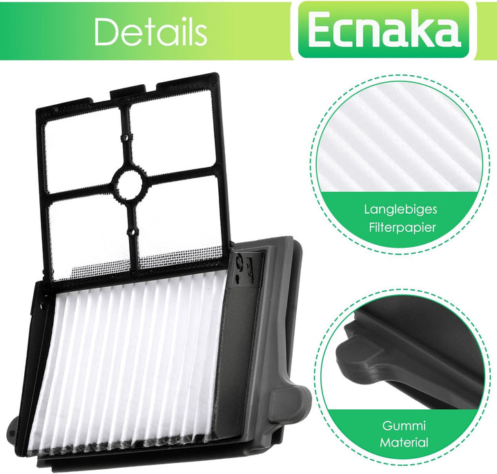 6 Stück Bürstenrolle Filter Ersatzteile für Tineco Floor One S7 Pro, Floor One S6 Akku-Nass- und Tro