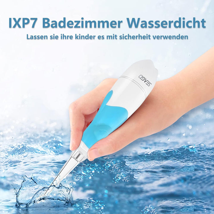 SEAGO SG-513 Elektrische Zahnbürste Kinder Baby Kinderzahnbürste Elektrisch ab 0-3 Jahre mit LED Lic