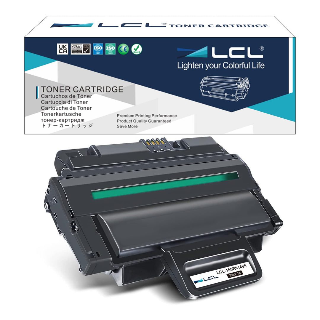 LCL Kompatibel Tonerkartusche 106R01485 Ersatz für Xerox WorkCentre 3220 3210 (1Pack Schwarz) Regula