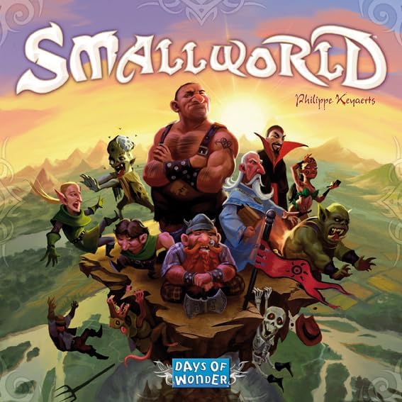Days of Wonder | Small World | Grundspiel | Kennerspiel | Brettspiel | 2-5 Spieler | Ab 8+ Jahren |