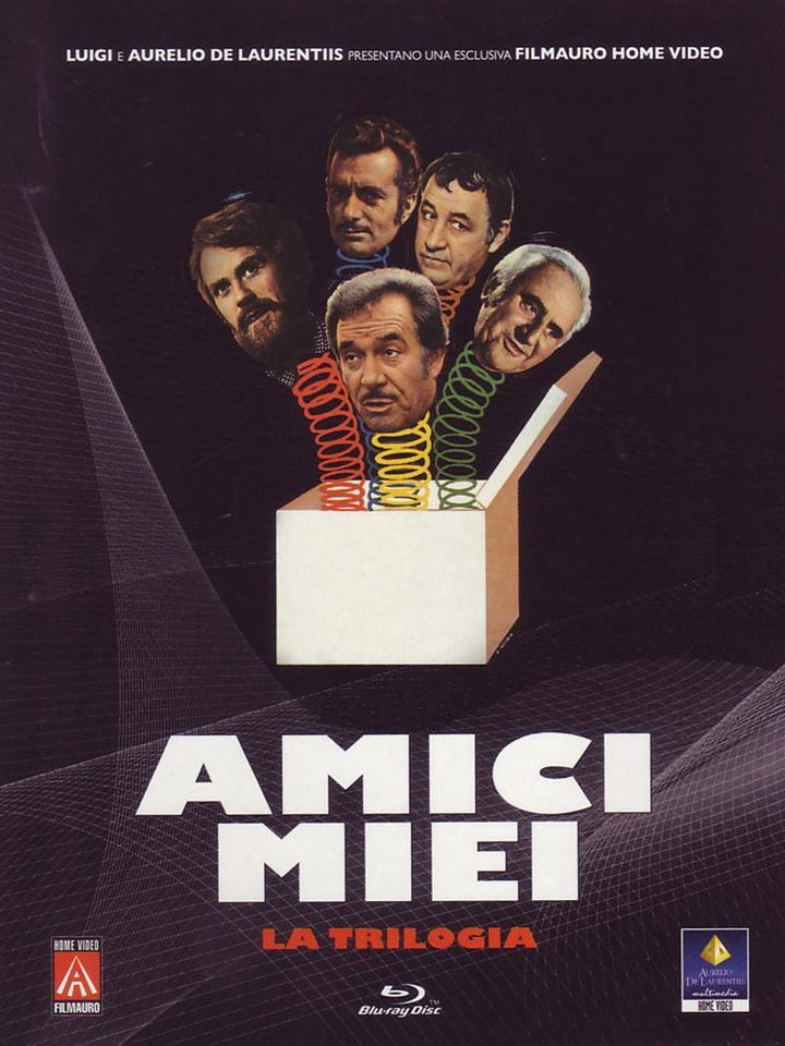 Amici miei - La trilogia [Blu-ray] [IT Import], Blu-ray