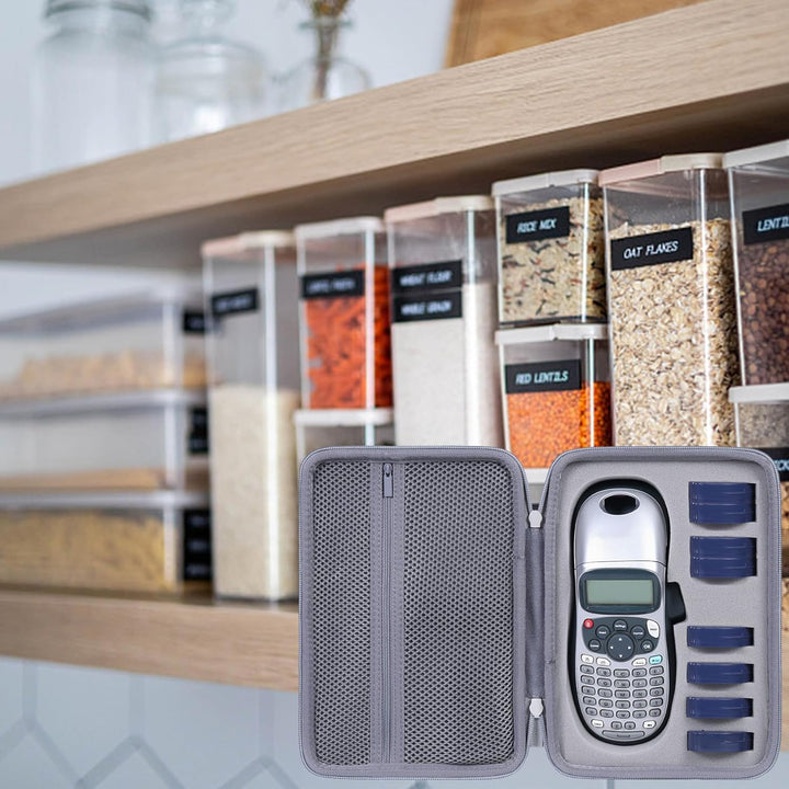 co2CREA Hart Reise Schutz Hülle Etui Tasche für DYMO LetraTag LT-100H /LT-100H Plus Beschriftungsger