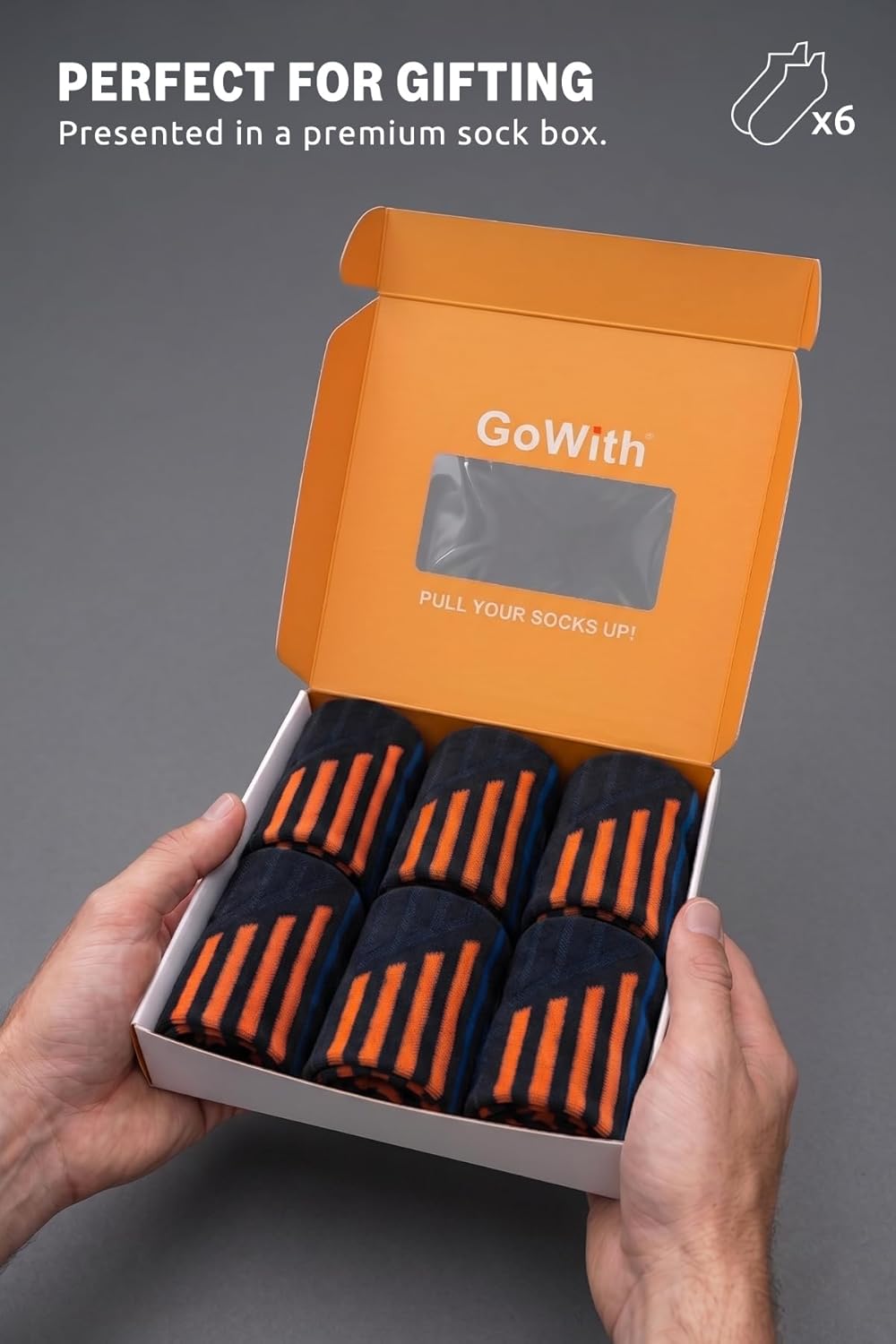 GoWith 6 Paar Sneaker Socken für Damen und Herren, Bambus (Viskose) Bunte Socken, Ohne Naht Sportsoc