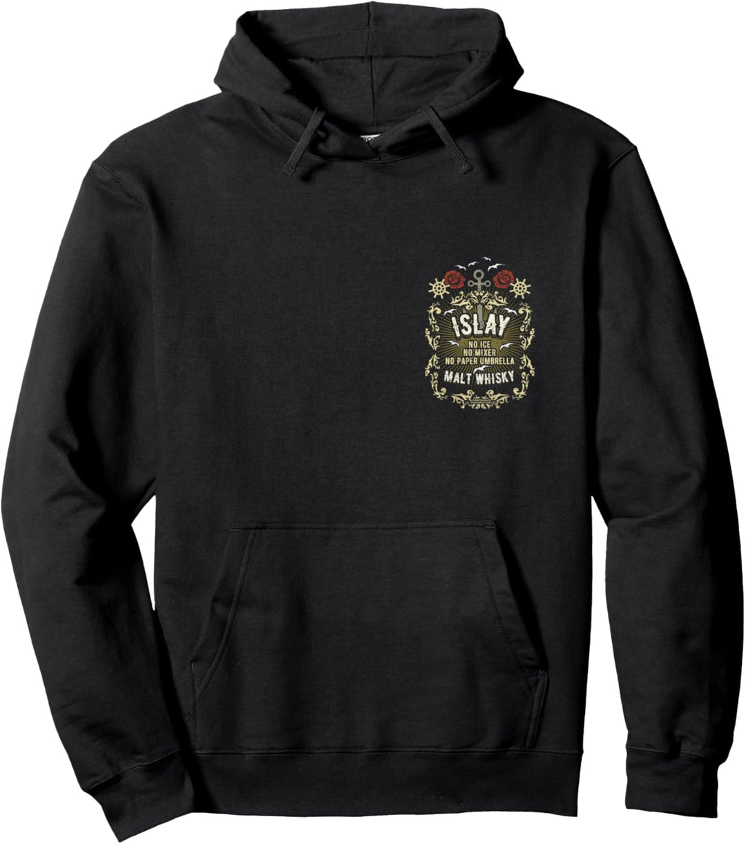 Whisky Design Islay Malt Original Islay Malt Whisky Pullover Hoodie