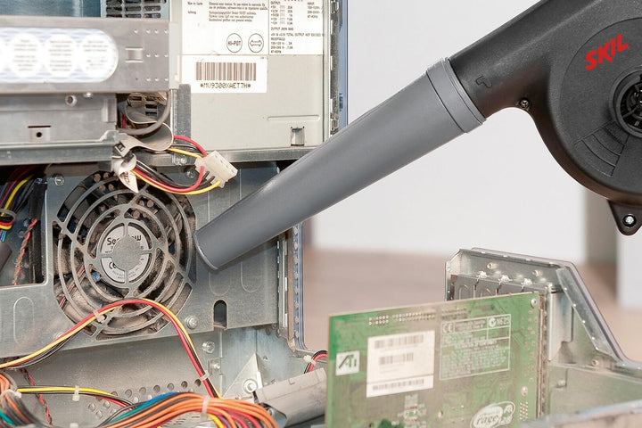 Skil 8600 AA Gebläse (stufenlose Drehzahlregelung, ergonomischer Griff; Motor: 620 W, 0-16000 min-1)