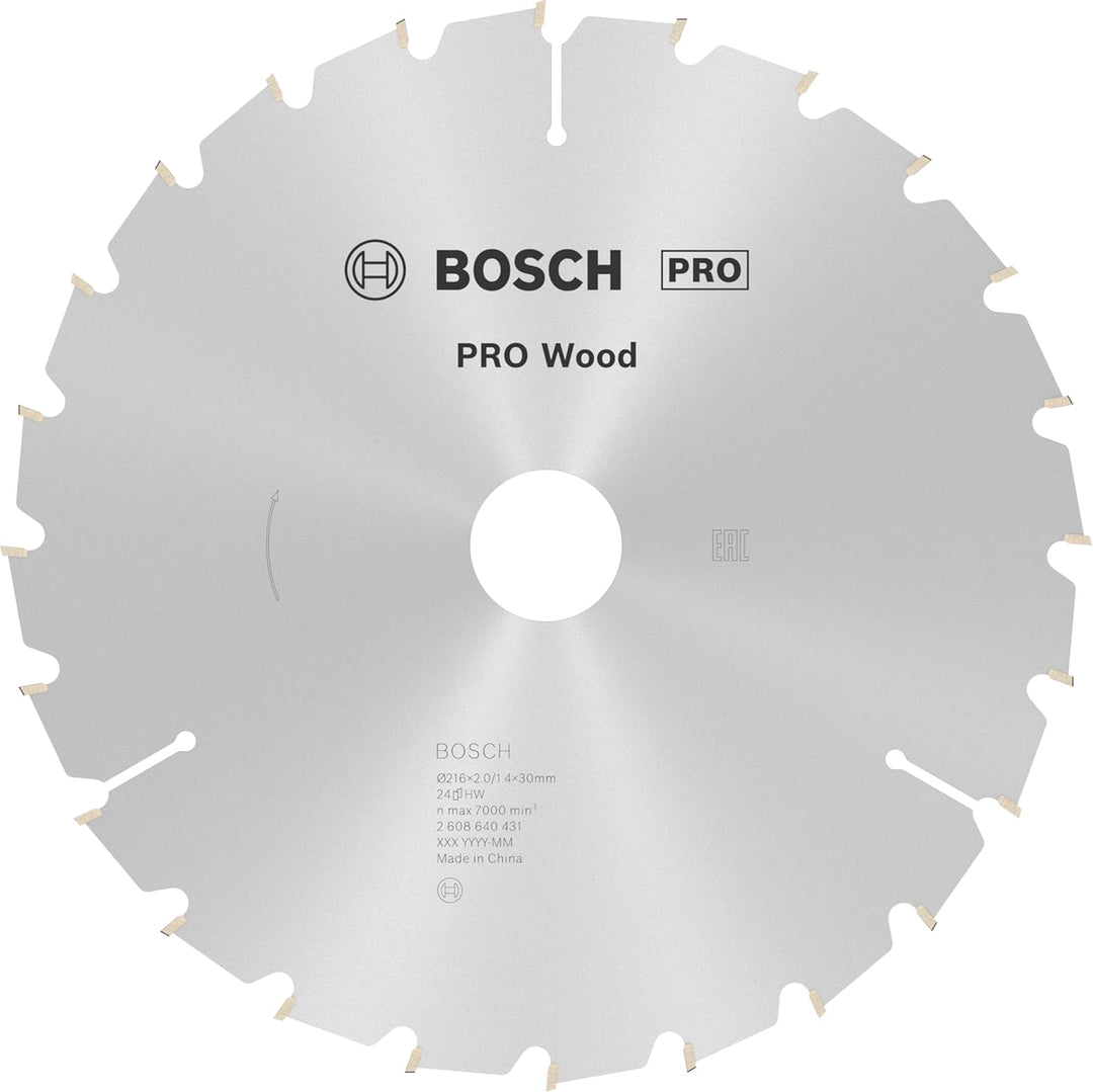 Bosch Accessories Bosch Professional 1x Kreissägeblatt Optiline Wood (Sägeblatt für Holz, Ø 216 x 30