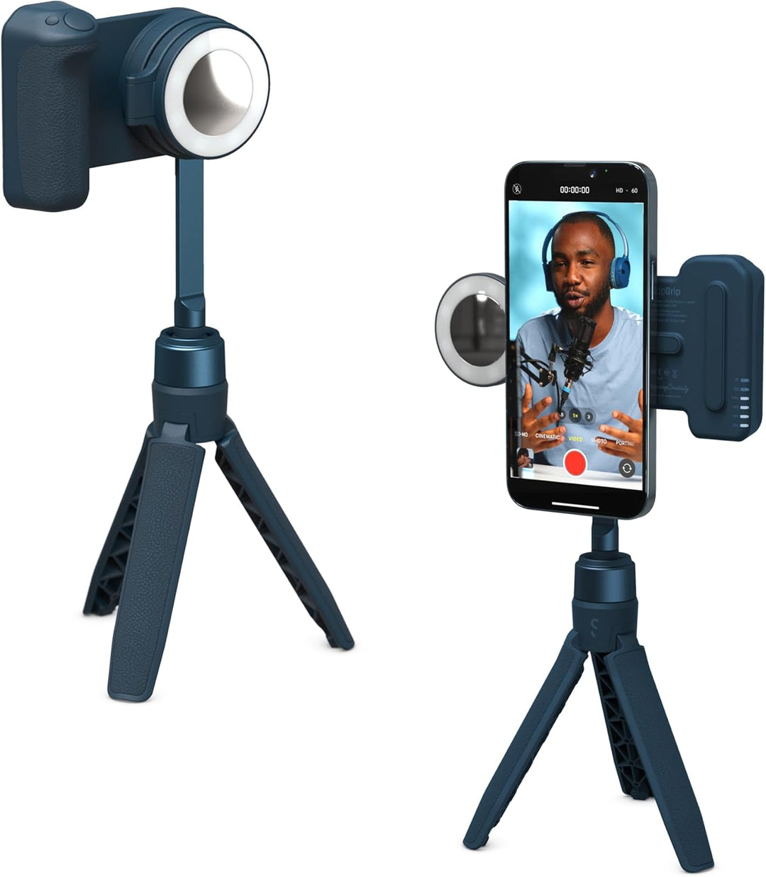 ShiftCam SnapGrip Creator Kit abyss blue SnapGrip+ SnapLight+ SnapPod+ Pouch SnapGrip Creator Kit Bl