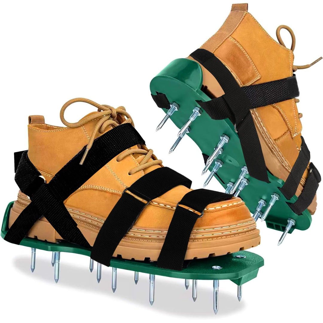 Rasenlüfter-Schuhe – Nagelschuhe Rasenlüfter für effektives Rasen Belüften, Aerifizierer für Rasen m