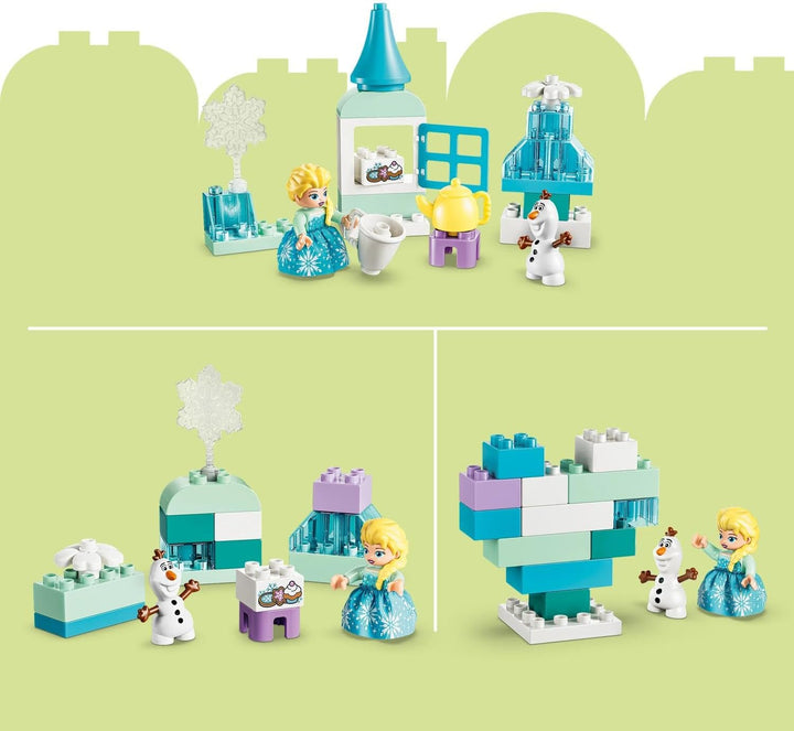 LEGO DUPLO | Disney Frozen Kreativbox mit ELSA und Olaf - Lernspielzeug zur Förderung der Motorik fü