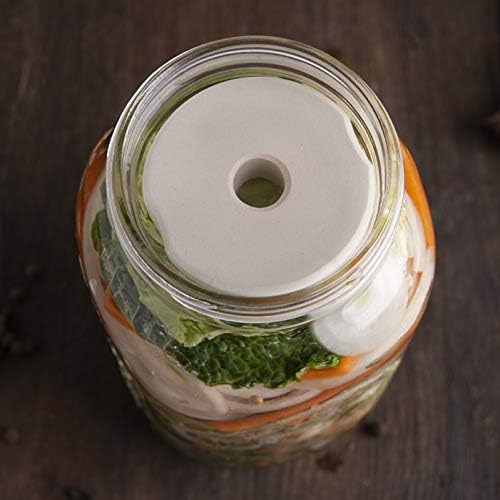 Beschwerungsstein 7 cm/ - 4 STÜCK - Sauerkraut herstellen/Kimchi und Gemüse Fermentieren im 4er Pack