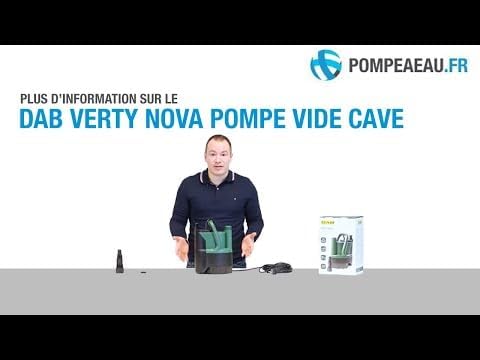 DAB Verty Nova 200 M-A + Schlauch 7 m - Flachsauger-Tauchpumpe - 7.600 L/Std. - 300W - Förderhöhe 7