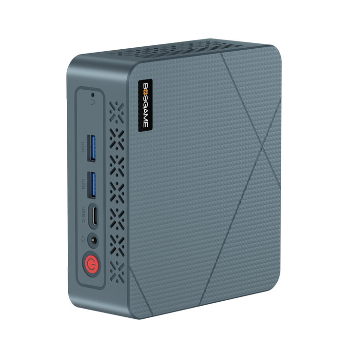 BOSGAME E2 Windows 11 Pro Business Mini-PC AMD Ryzen 5 3550H, 4 Kerne, 8 Threads, bis zu 3,7 GHz, 16