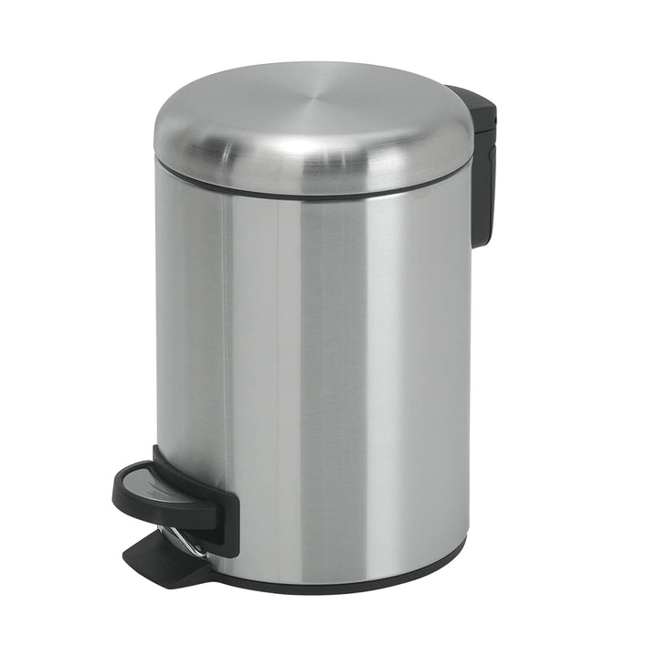 Gedy G-Potty Kosmetikeimer, satiniert, 3 l, Masse: 25,1 x 17,4 x 22,6 cm, aus Edelstahl und Polyprop