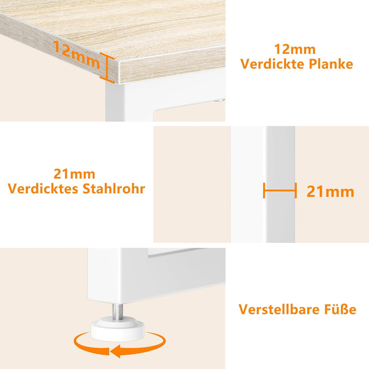 HOMIDEC Schuhregal mit 3 Ebenen, Schuhbank mit Holzplatte, Schuhregal mit Sitzbank, Regal Vliesstoff
