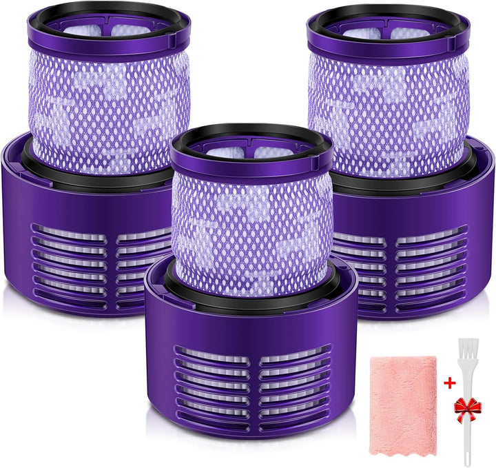 morpilot Filter für Dyson 3 Stück Ersatzfilter für Dyson V10 SV12 Cyclone Animal Absolute Staubsauge