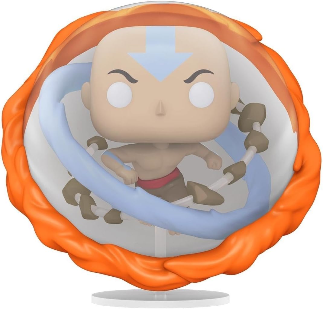 Funko Pop! Super: Avatar - Aang All Elements - Avatar: The Last Airbender - Vinyl-Sammelfigur - Gesc