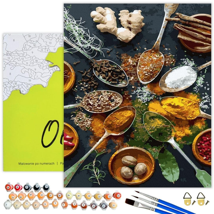 Oh Art! Malen Nach Zahlen Erwachsene Set Mit 3 Pinseln Und Acrylfarben Gemälde Acrylic Malerei DIY L