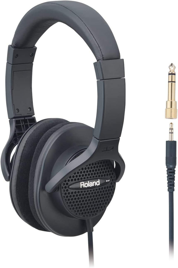 Roland RH-A7 schwarz Kopfhörer, 33 x 26 x 12 cm Single, Single