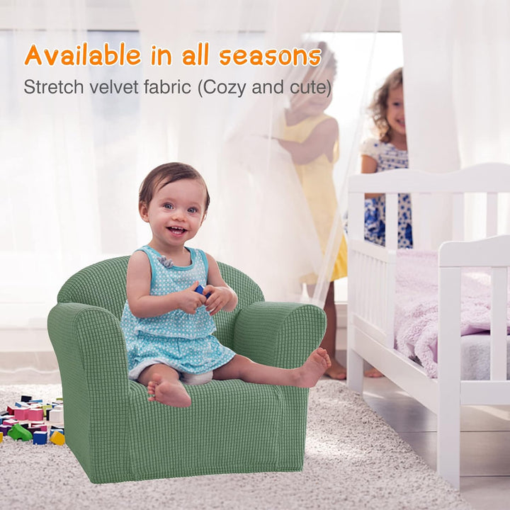 VanderHOME Kindersofa Bezug Sofas fürs Kinderzimmer Stretch Spandex Couchbezug Sofahusse fürs Kinder
