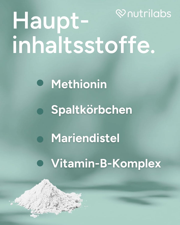 NutriLabs Rascave Hepar Leberkräuter Pulver für Pferde zur Unterstützung des Leber und Nierenstoffwe