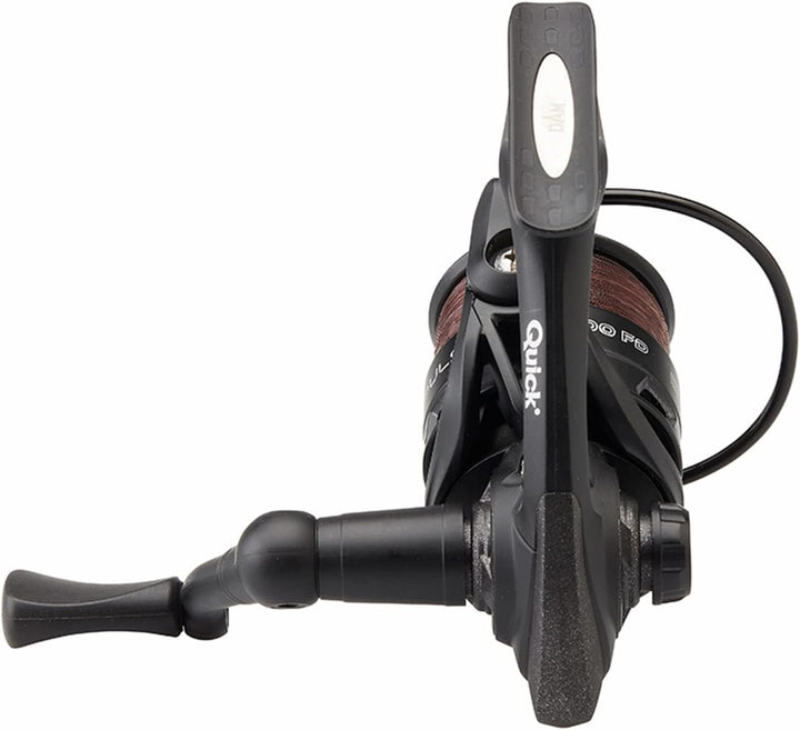 DAM Angelrolle mit Schnur bespult - Spinnrolle Quick Impulse 3L 3000 FD, 3000 FD