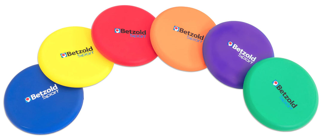 Betzold Soft-Wurfscheibe – Geschicklichkeitsset Pausenset 6 Stück, 6 Stück