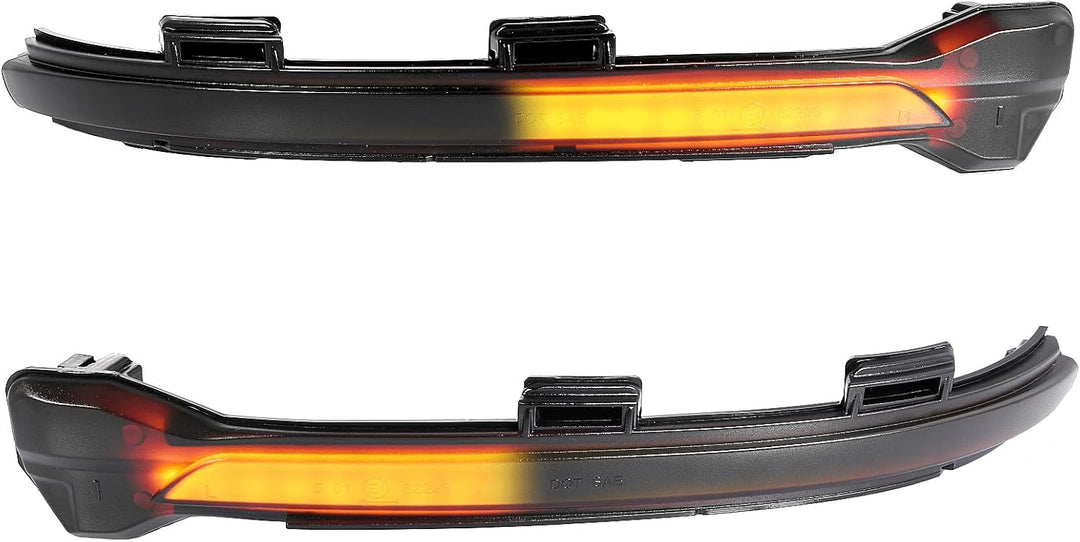 LIGHTDELUX LED Blinker Spiegelblinker Blinkleuchte Dynamic Laufblinker bewegliche LED Streifen mit Z