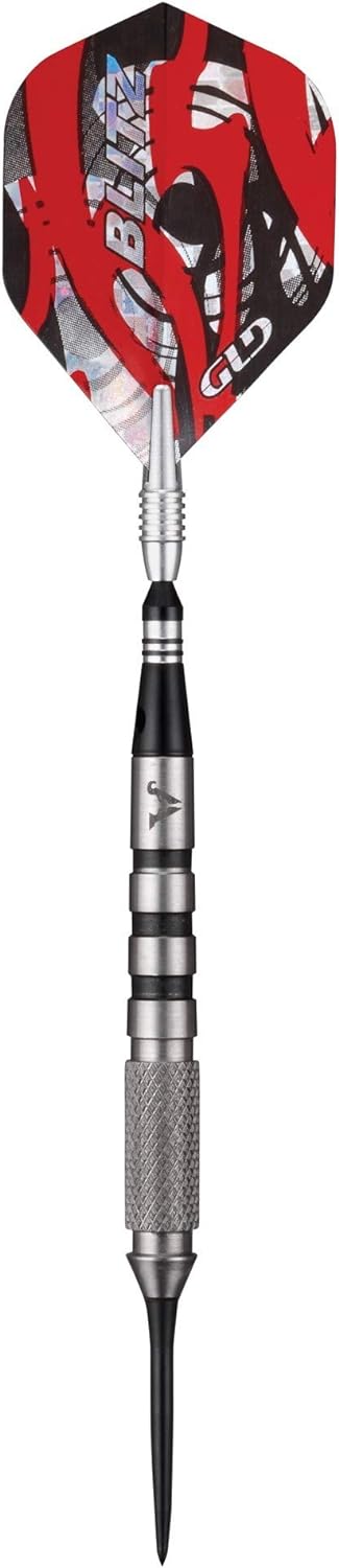 Viper Blitz Dartpfeile aus 95% Wolfram mit Stahlspitze, mit Aufbewahrungs-/Reiseetui 24 Gramm, 24 Gr