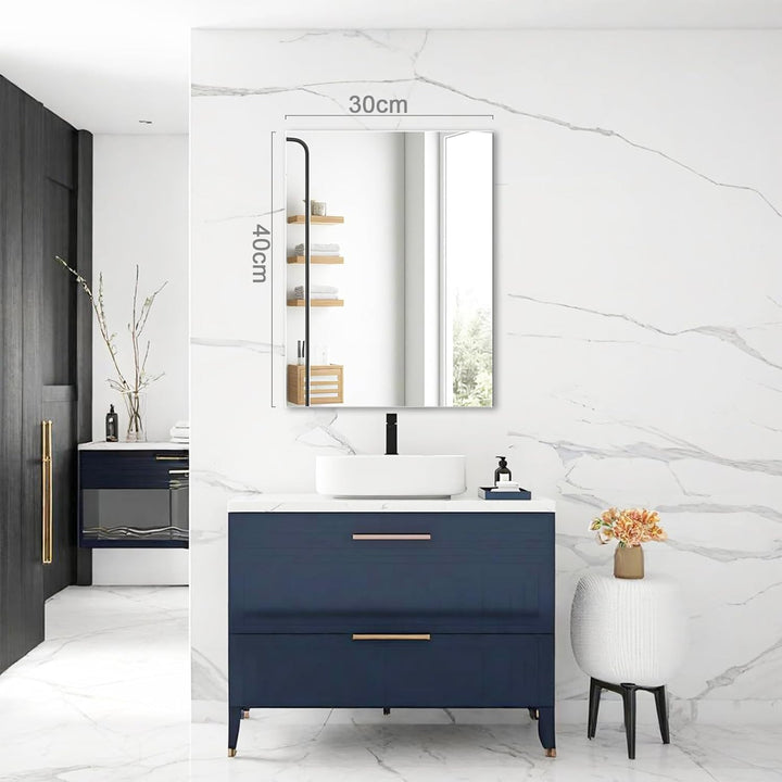 JMITHA Wandspiegel Asymmetrisch Spiegel Asymmetrisch Wandspiegel Selbstklebend Asymmetrischer Spiege