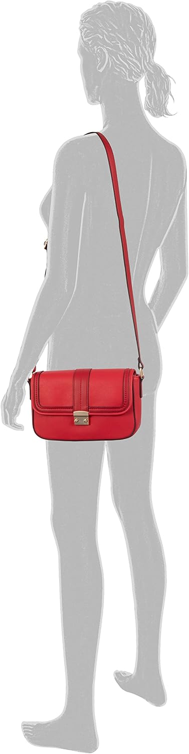 Gabor Damen Aneta Umhängetasche 27 x 16,5 x 26,5 Rot, 27 x 16,5 x 26,5 Rot