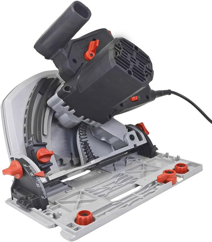 Matrix Kreissäge Handkreissäge Tauchsäge mit Führungsschiene TRS 1400-64 | 1400 Watt | 70mm Schnittt