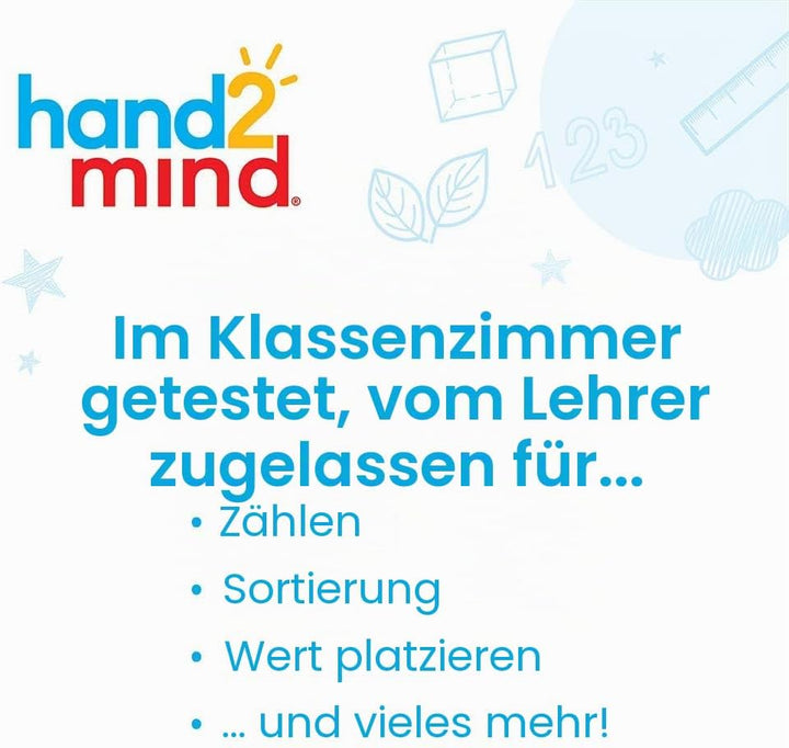 Learning Resources Homeschooling-Greifobjekte-Set (8-10 Jahre), Mathematik-Unterrichtsset, Besser le