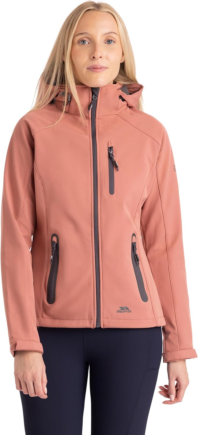 Trespass Damen Bela II Softshelljacke (1er Pack) XS Clay, XS Clay