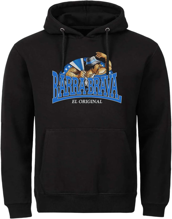 Barra Brava Ultras Fussball Club Boca Juniors Ultra FC schwarz Hoodie Kapuzenpullover L Schwarz, L S