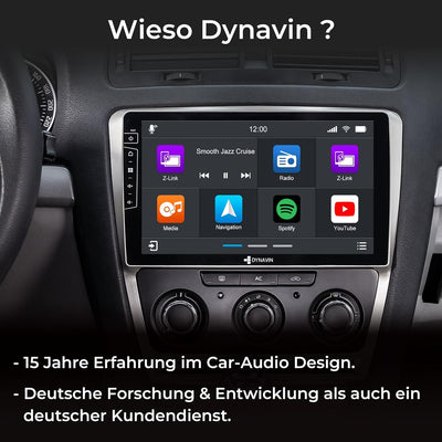 DYNAVIN Android Autoradio Navi für Skoda Octavia II 2004-2013, mit 4 * 100W DSP Verstärker | DAB+ Ra