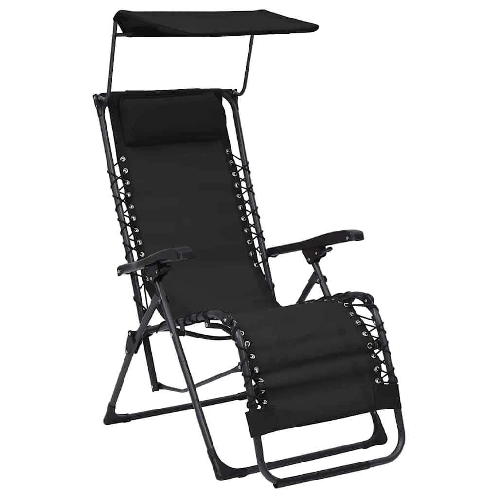 vidaXL Liegestuhl Klappbar Gartenstuhl Sonnenliege Relaxliege Gartenliege Strandliege Campingstuhl R